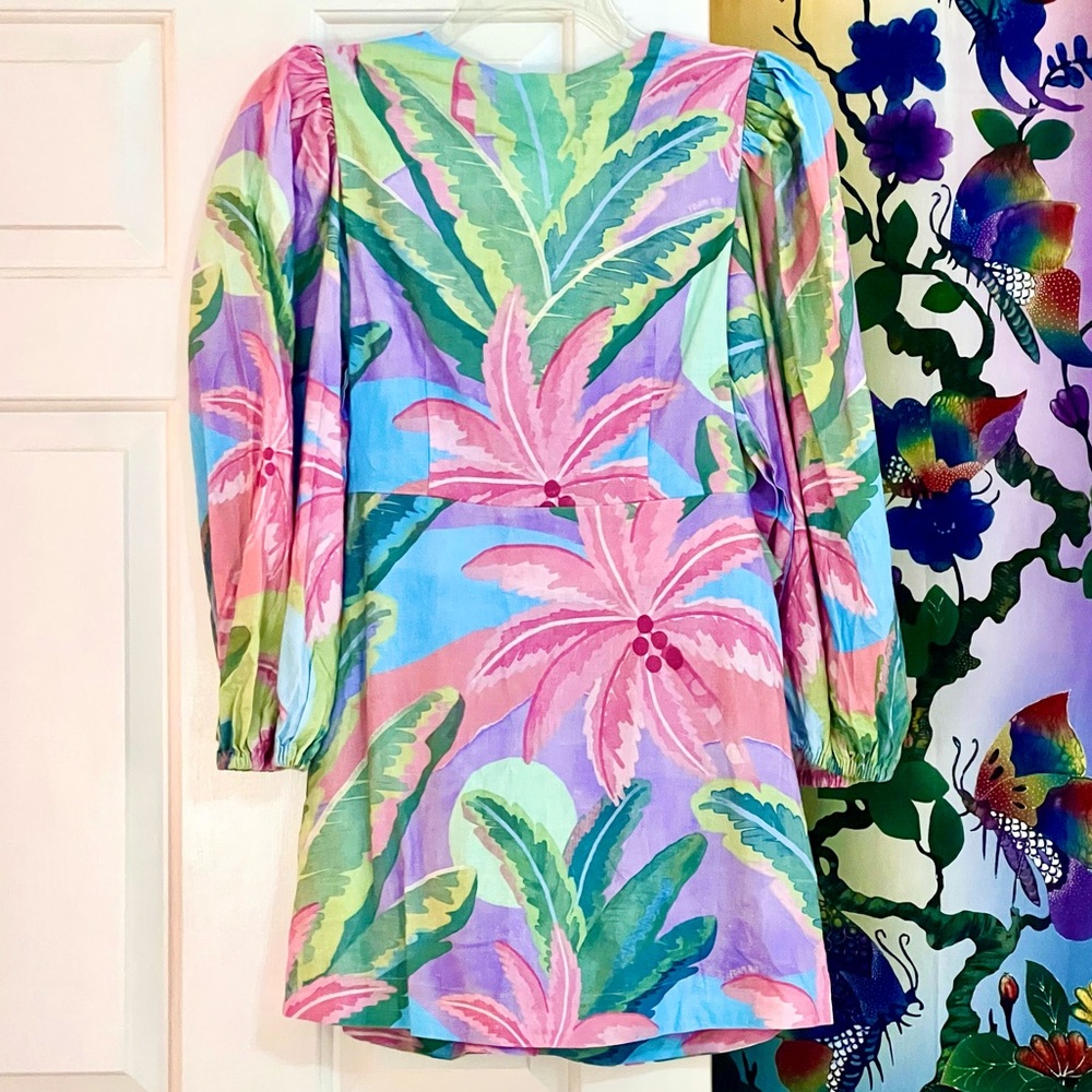 πΊπHPππΊ NWT Farm Rio Beach Vibe Mini Dress - Picture 15 of 16